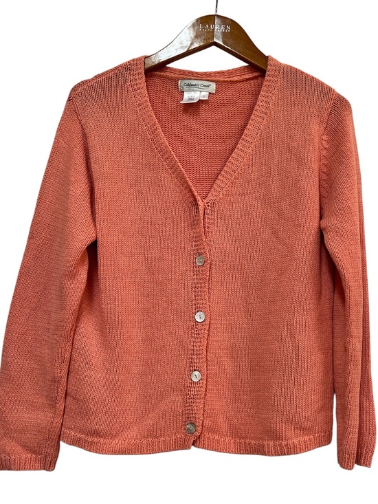 Coldwater Creek Sweaters - Coldwater Creek cardigan in a coral pink color size S